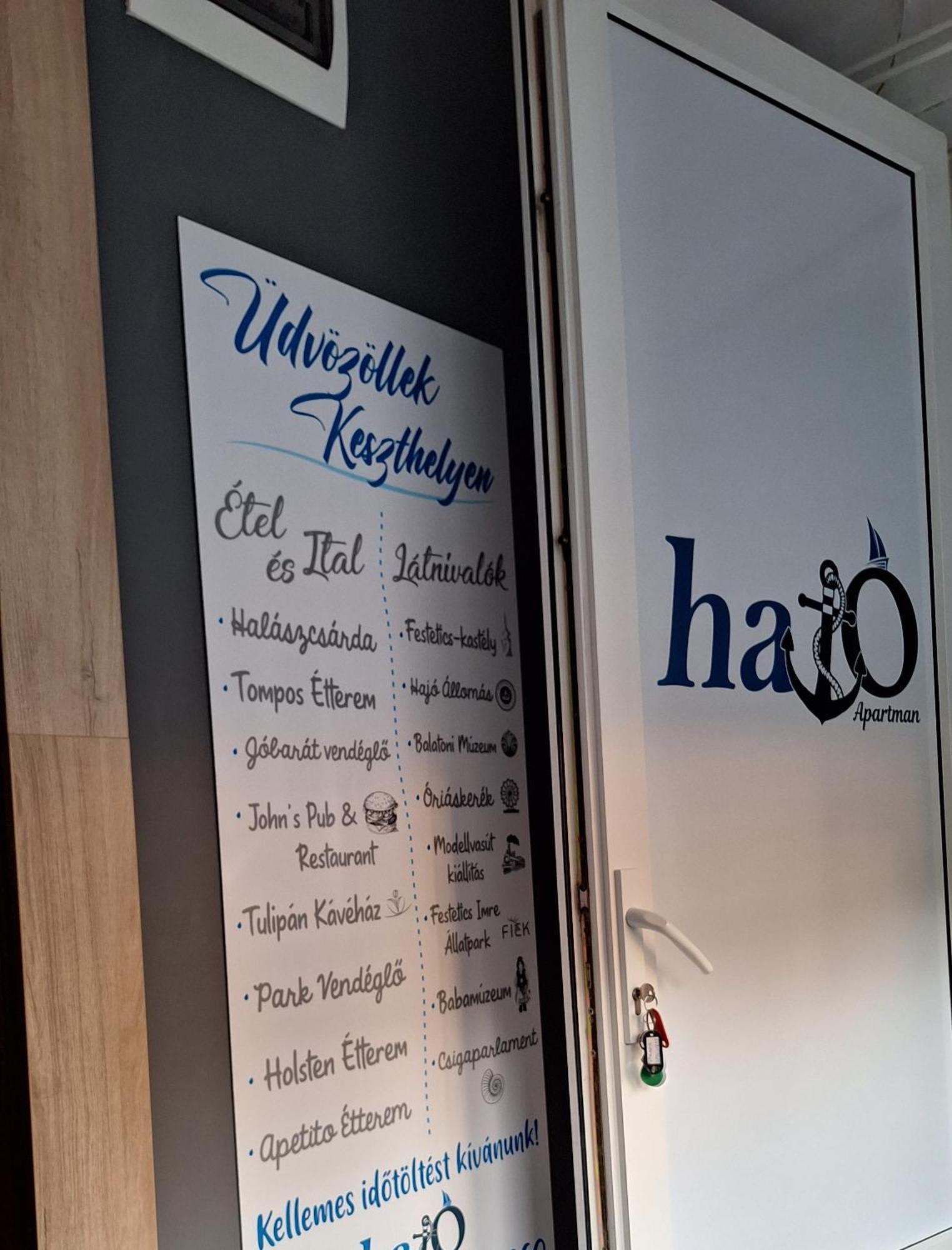 Hajo Apartman Keszthely Eksteriør billede